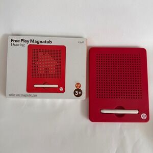 Free Play Magnatab‎ Drawing Board Magnetic Tablet w/ Pen Kid O Toy Model 10348